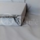 Satin fitted sheets (SILVER)